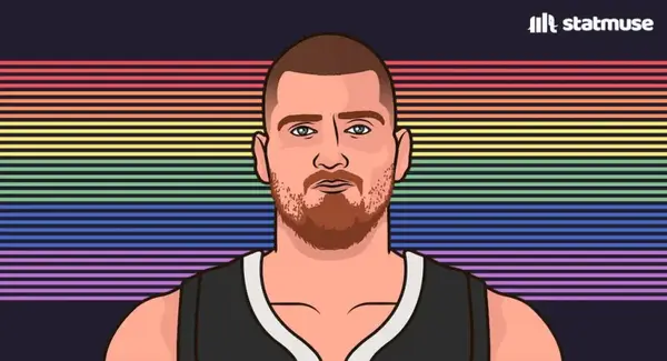 掘金以130-116战胜快船:约基奇成为了NBA历史上55+场次第二多的中锋，仅次于张伯伦